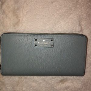 Blue Kate Spade wallet